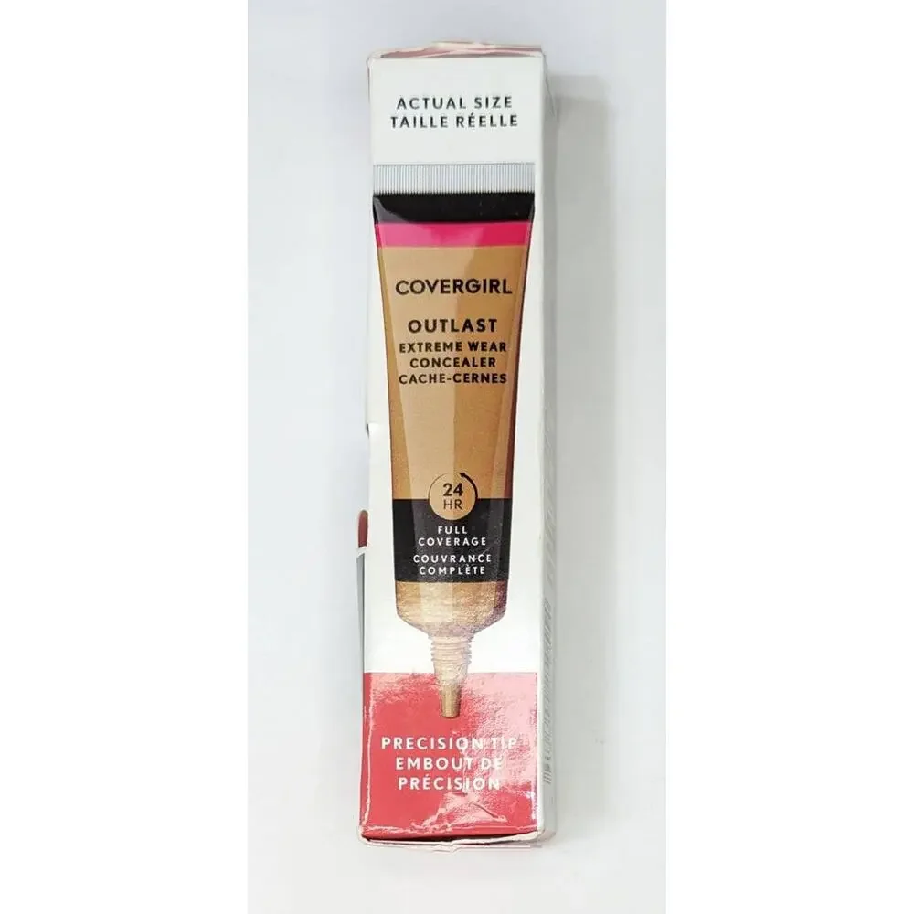 COVERGIRL Outlast Extreme Wear Concealer, Caramel Beige 856, 24HR Coverage